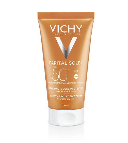 Vichy Capital Soleil Vellutata Spf50+ 50 ml - Protezione Solare per il Viso